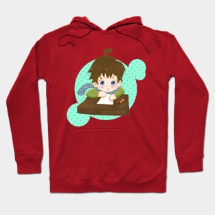 cute anime cartoon funny character Hoodie